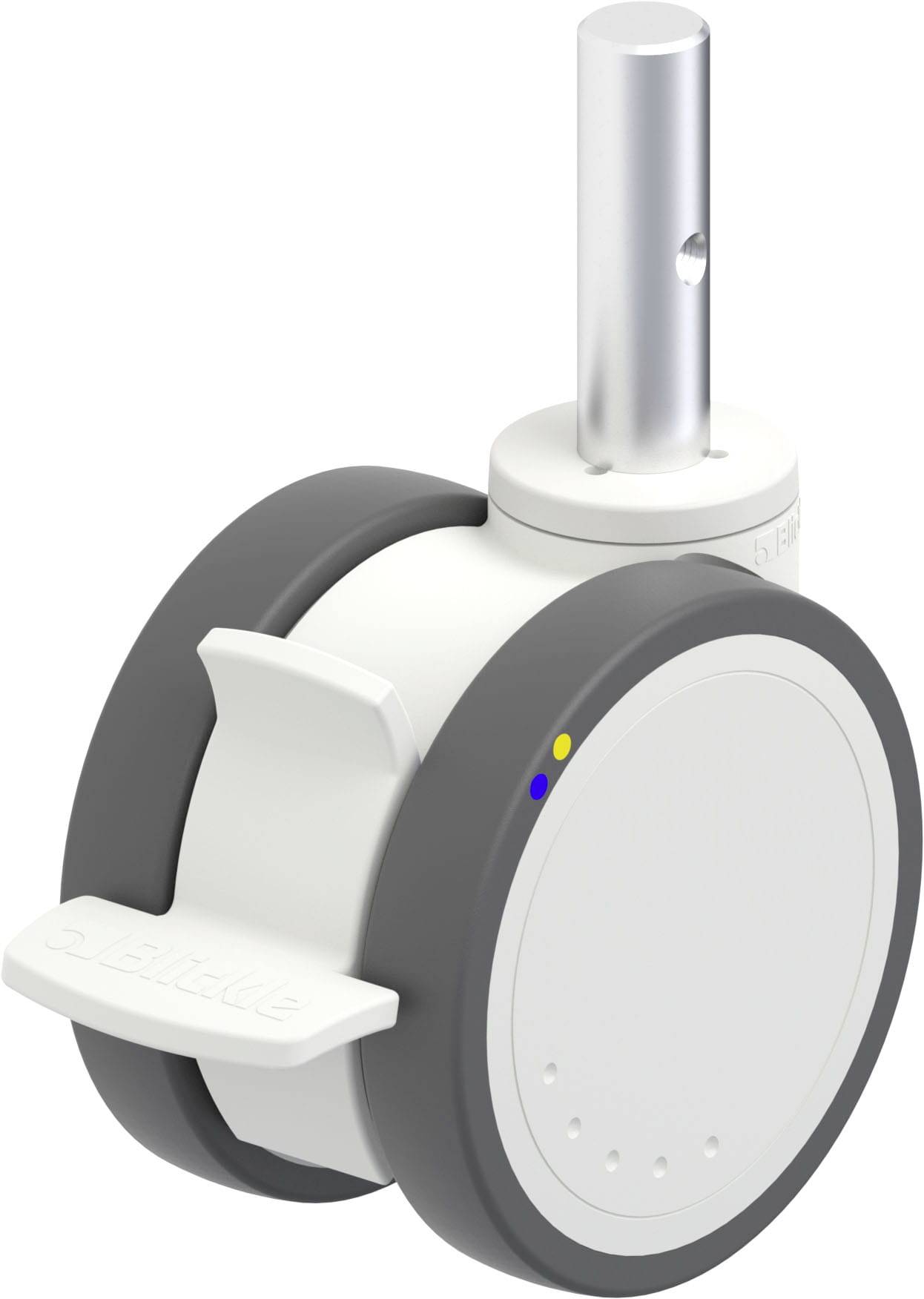 Blickle 936003 LKDX-PATH 100XK-FI-ELS-ZAX51 Kunststoff-Doppelrolle Rad-Durchmesser: 100mm Tragfähigkeit (max.): 100kg 1St.