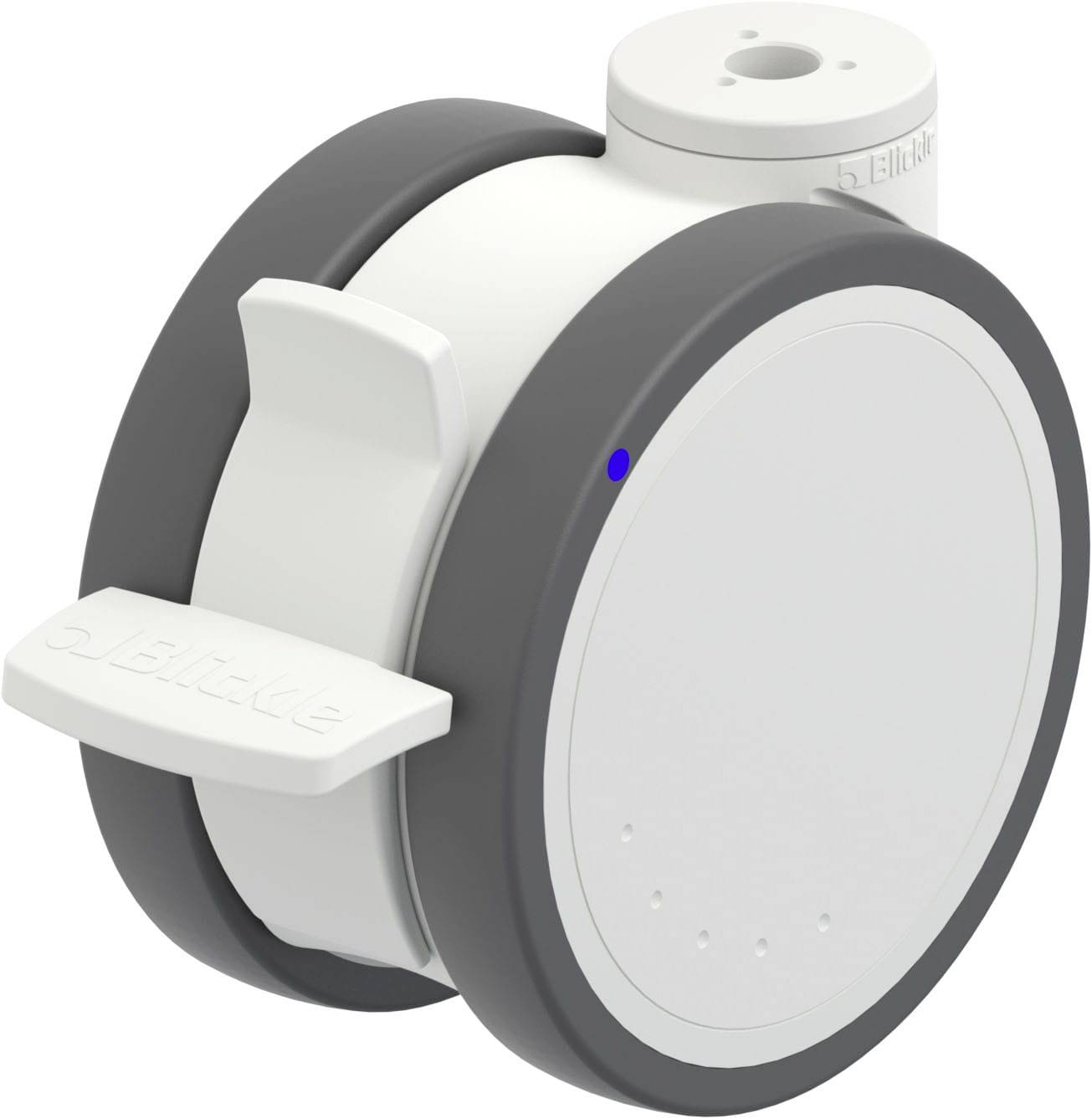 Blickle 872899 LKDX-PATH 125XK-FI Kunststoff-Doppelrolle Rad-Durchmesser: 125mm Tragfähigkeit (max.): 125kg 1St.