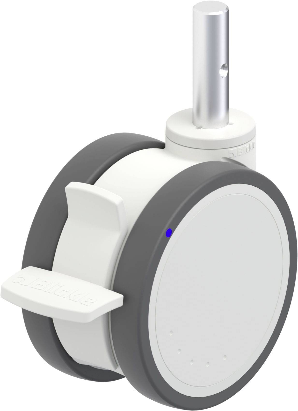 Blickle 872922 LKDX-PATH 125XK-FI-ZAX51 Kunststoff-Doppelrolle Rad-Durchmesser: 125mm Tragfähigkeit (max.): 125kg 1St.