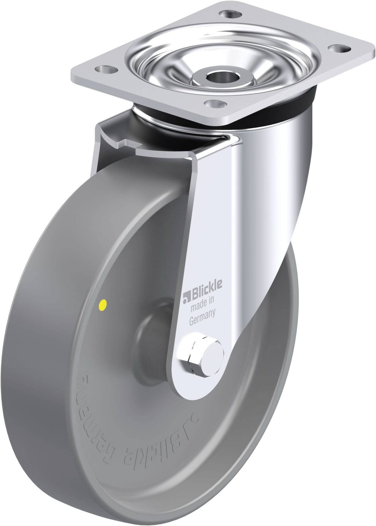 Blickle 928684 LK-PO 200G-ELS Stahlblech-Lenkrolle Rad-Durchmesser: 200mm Tragfähigkeit (max.): 600kg 1St.