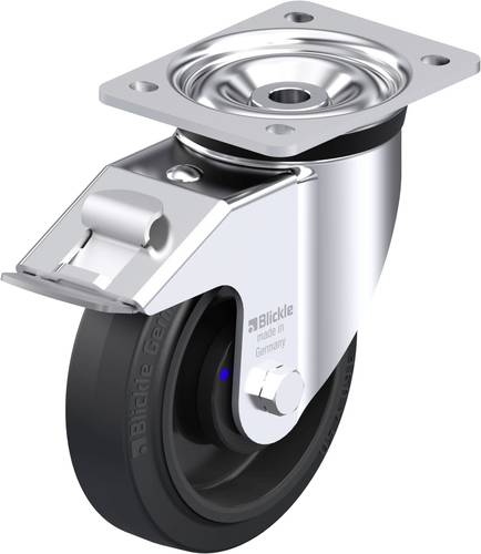 Blickle 851262 LK-POEV 160XKA-FI Stahlblech-Lenkrolle Rad-Durchmesser: 160mm Tragfähigkeit (max.):