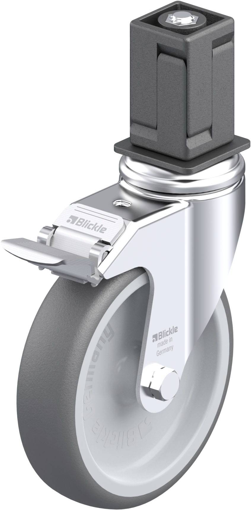Blickle 924845 LKRA-PATH 126G-11-FI-EV18 Apparate-Lenkrolle Rad-Durchmesser: 125mm Tragfähigkeit (max.): 120kg 1St.
