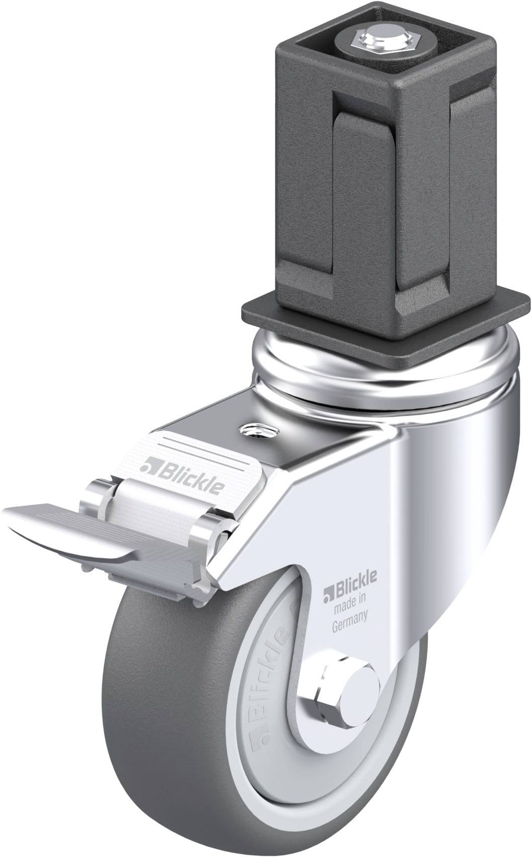 Blickle 923974 LKRA-PATH 80KF-11-FI-EV18 Apparate-Lenkrolle Rad-Durchmesser: 80mm Tragfähigkeit (max.): 120kg 1St.