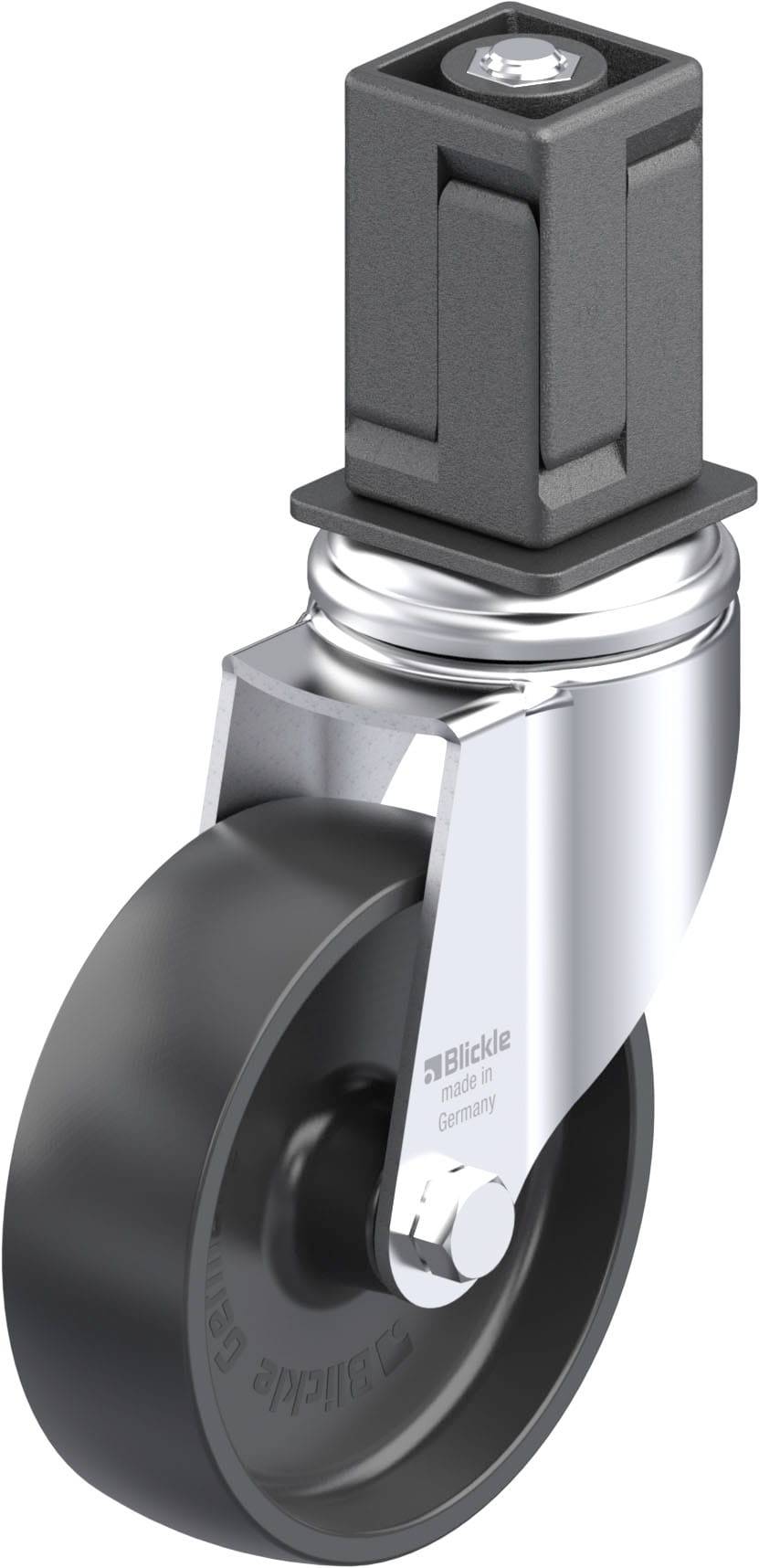 Blickle 924856 LKRA-POA 100G-11-EV18 Apparate-Lenkrolle Rad-Durchmesser: 100mm Tragfähigkeit (max.): 120kg 1St.