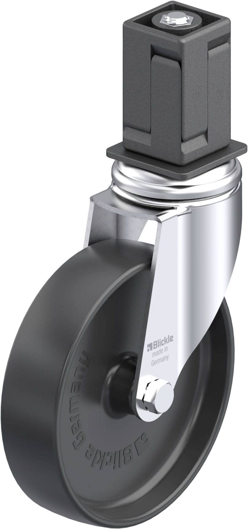 Blickle 924862 LKRA-POA 125G-11-EV18 Apparate-Lenkrolle Rad-Durchmesser: 125mm Tragfähigkeit (max.): 120kg 1St.