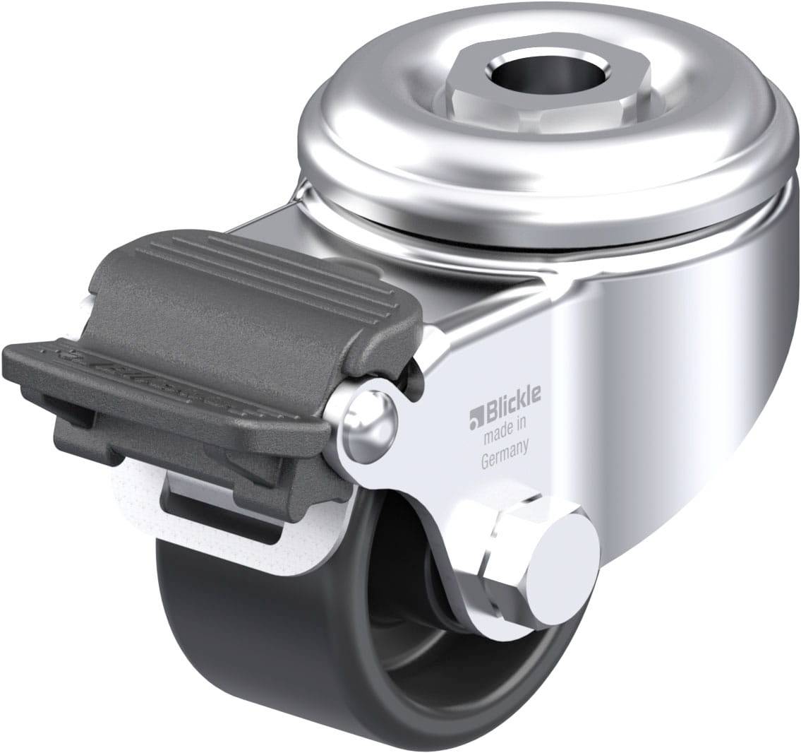 Blickle 935478 LKRA-POA 52G-RA Apparate-Lenkrolle Rad-Durchmesser: 50mm Tragfähigkeit (max.): 120kg 1St.