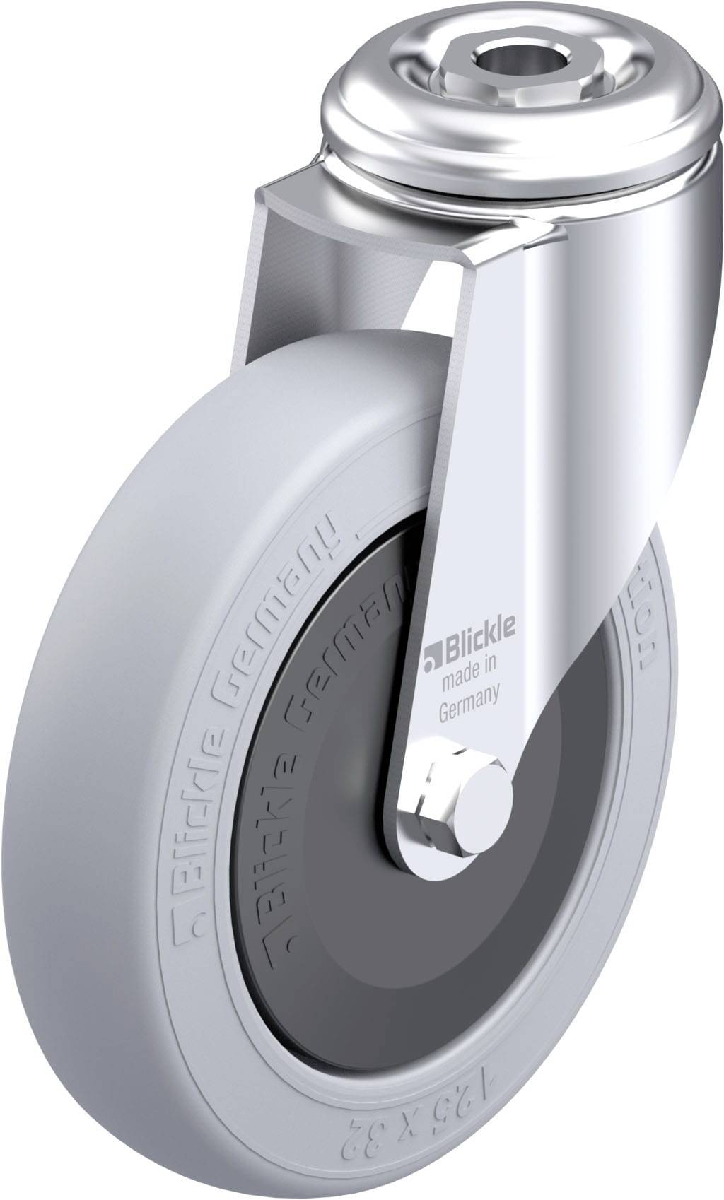 Blickle 921802 LKRA-POES 127KF-SG Apparate-Lenkrolle Rad-Durchmesser: 125mm Tragfähigkeit (max.): 120kg 1St.