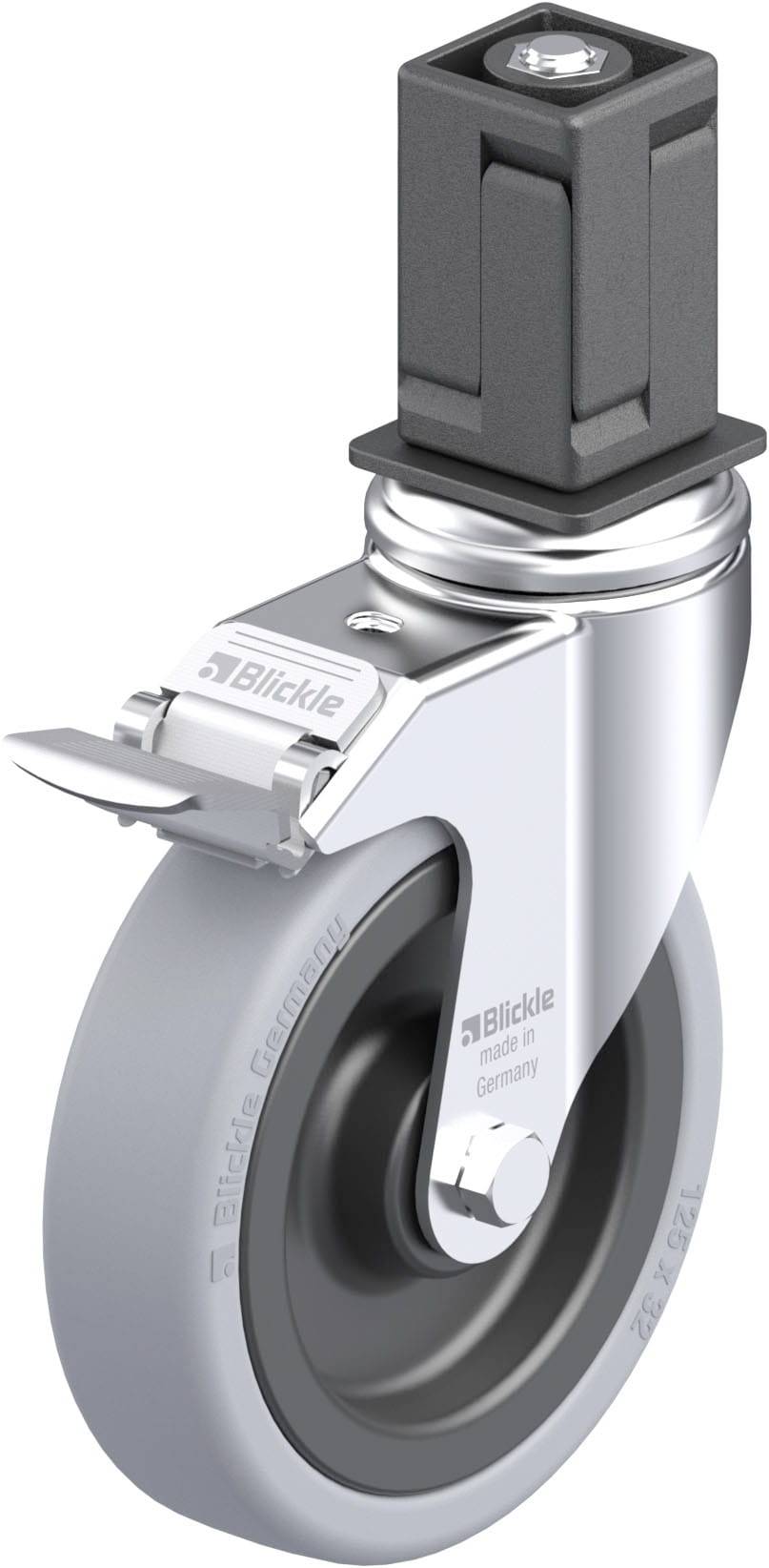 Blickle 924985 LKRA-VPA 126K-11-FI-EV18 Apparate-Lenkrolle Rad-Durchmesser: 125mm Tragfähigkeit (max.): 120kg 1St.