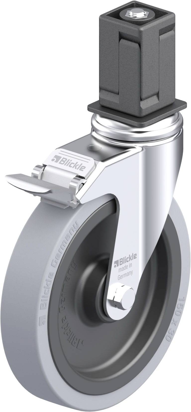 Blickle 924997 LKRA-VPA 150K-11-FI-EV18 Apparate-Lenkrolle Rad-Durchmesser: 150mm Tragfähigkeit (max.): 110kg 1St.