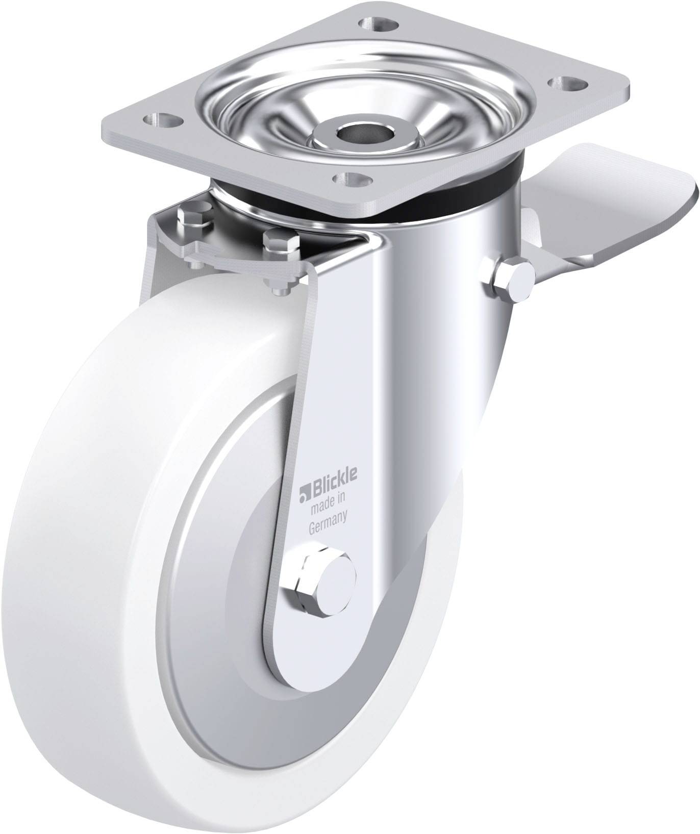 Blickle 852861 LK-SPO 175G-ST-FA Stahlblech-Lenkrolle Rad-Durchmesser: 175mm Tragfähigkeit (max.): 600kg 1St.