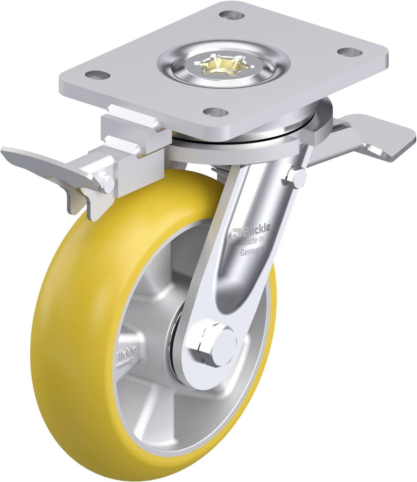 Blickle 936759 LO-ALTH 160K-ST-CO-RI4 Schwerlast-Lenkrolle Rad-Durchmesser: 160mm Tragfähigkeit (max.): 750kg 1St.