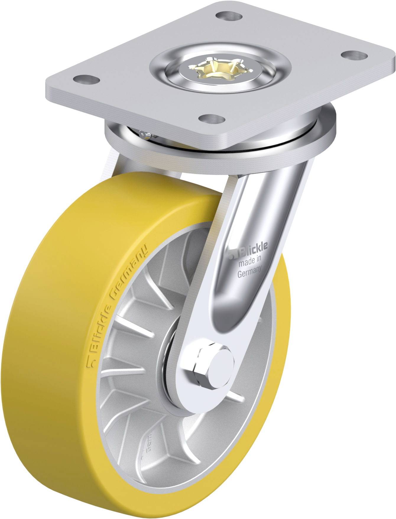 Blickle 936764 LO-ALTH 162K Schwerlast-Lenkrolle Rad-Durchmesser: 160mm Tragfähigkeit (max.): 950kg 1St.