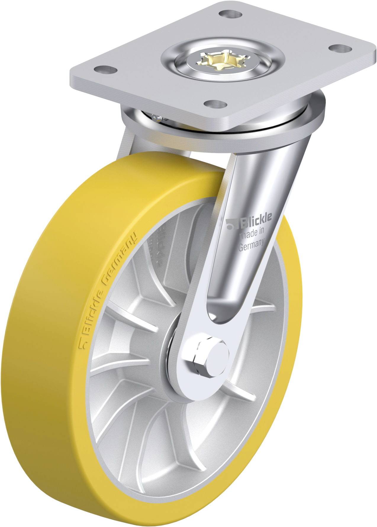 Blickle 936772 LO-ALTH 202K Schwerlast-Lenkrolle Rad-Durchmesser: 200mm Tragfähigkeit (max.): 1000kg 1St.