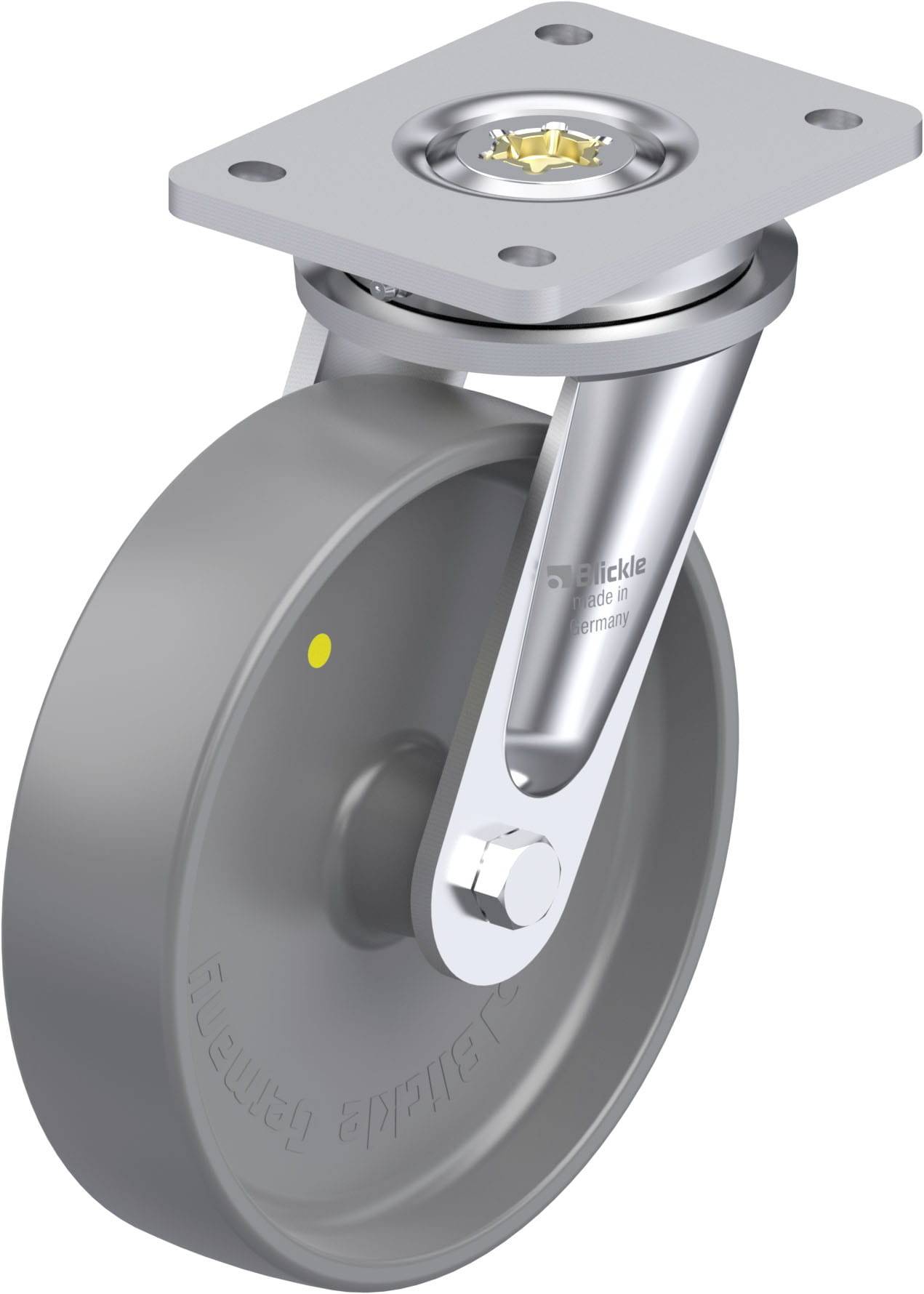 Blickle 937038 LO-PO 200G-ELS Schwerlast-Lenkrolle Rad-Durchmesser: 200mm Tragfähigkeit (max.): 600kg 1St.