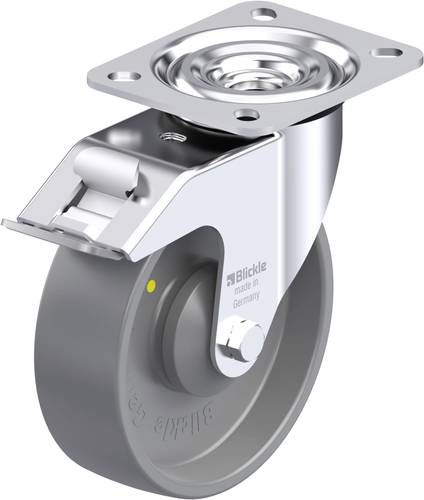 Blickle 855873 L-PO 125KA-FI-ELS Stahlblech-Lenkrolle Rad-Durchmesser: 125mm Tragfähigkeit (max.):