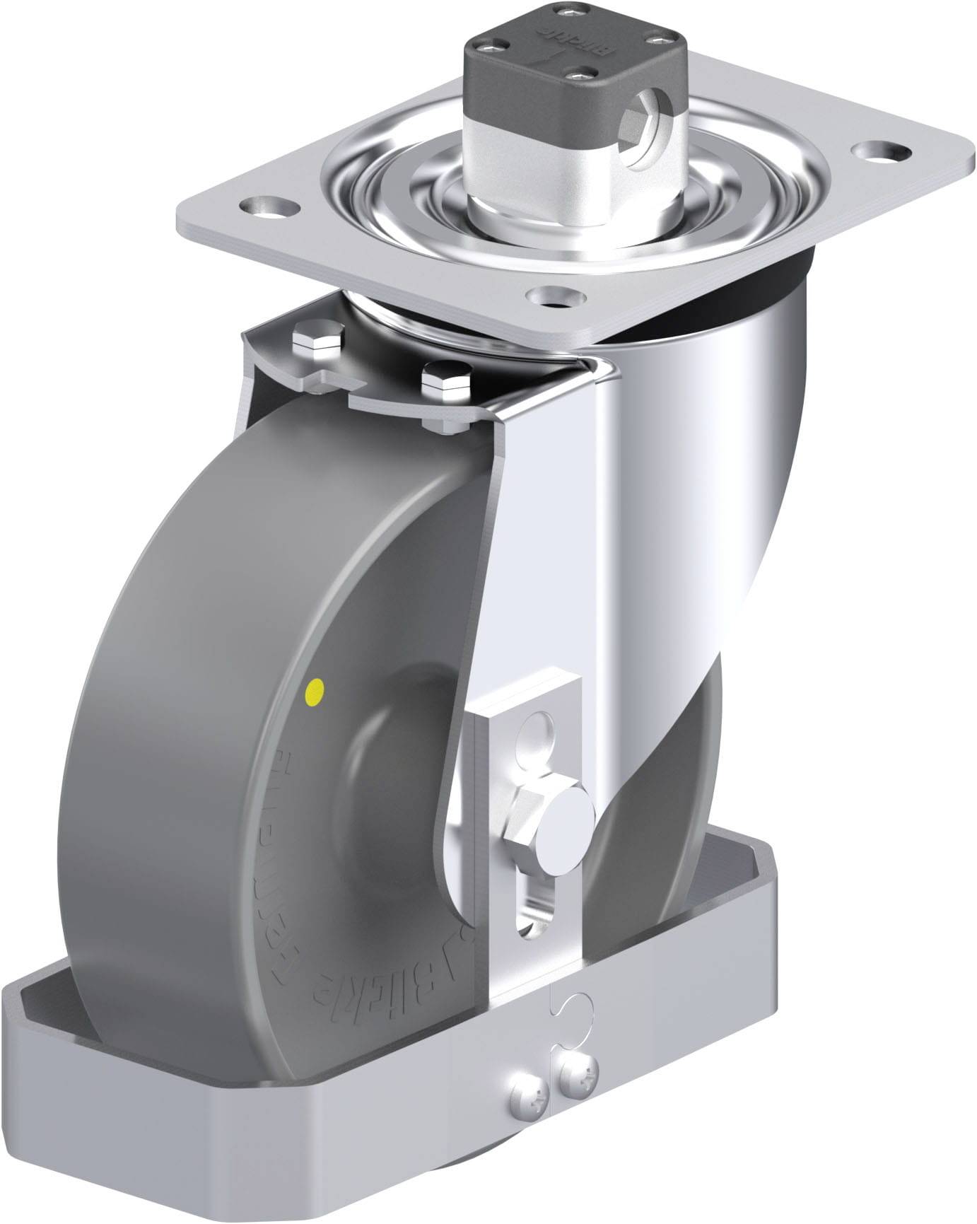 Blickle 939764 L-PO 160G-CS11-ELS-FS Stahlblech-Lenkrolle Rad-Durchmesser: 160mm Tragfähigkeit (max.): 400kg 1St.