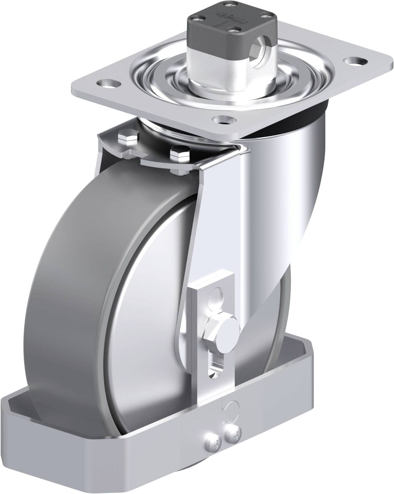 Blickle 946869 L-PO 160K-CS11-ELS-FA-FS Stahlblech-Lenkrolle Rad-Durchmesser: 160mm Tragfähigkeit (max.): 400kg 1St.