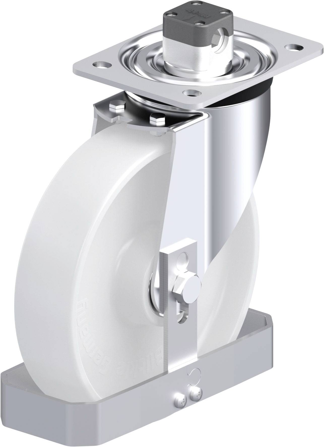 Blickle 939824 L-PO 200K-CS11-FS Stahlblech-Lenkrolle Rad-Durchmesser: 200mm Tragfähigkeit (max.): 400kg 1St.