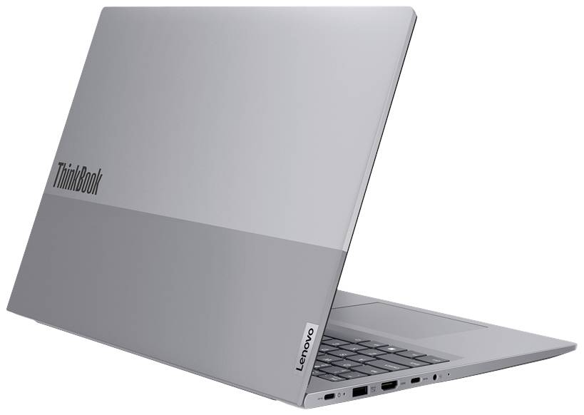 Lenovo Notebook ThinkBook 16 G6 ABP 40.6 cm (16 Zoll) WUXGA AMD Ryzen 7 7730U 32 GB RAM 1 TB SSD Deutsch, QWERTZ Grau 21KK0074GE