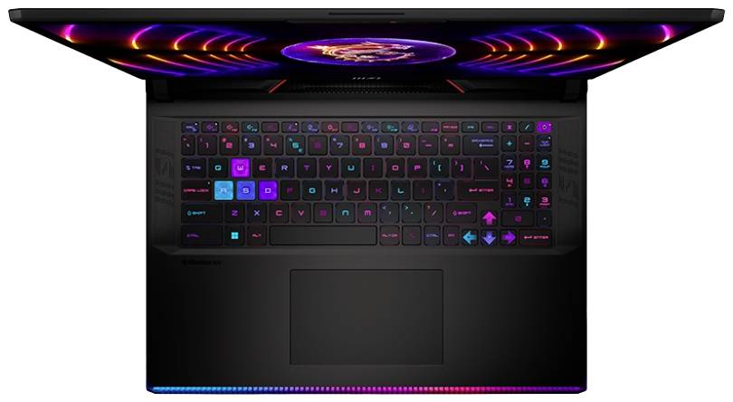 MSI Gaming Notebook Raider GE78 HX 14VGG-231 43.2 cm (17 Zoll) QHD+ Intel® Core™ i9 i9-14900HX 32 GB RAM 2 TB SSD Deutsch, QWERTZ Schwarz