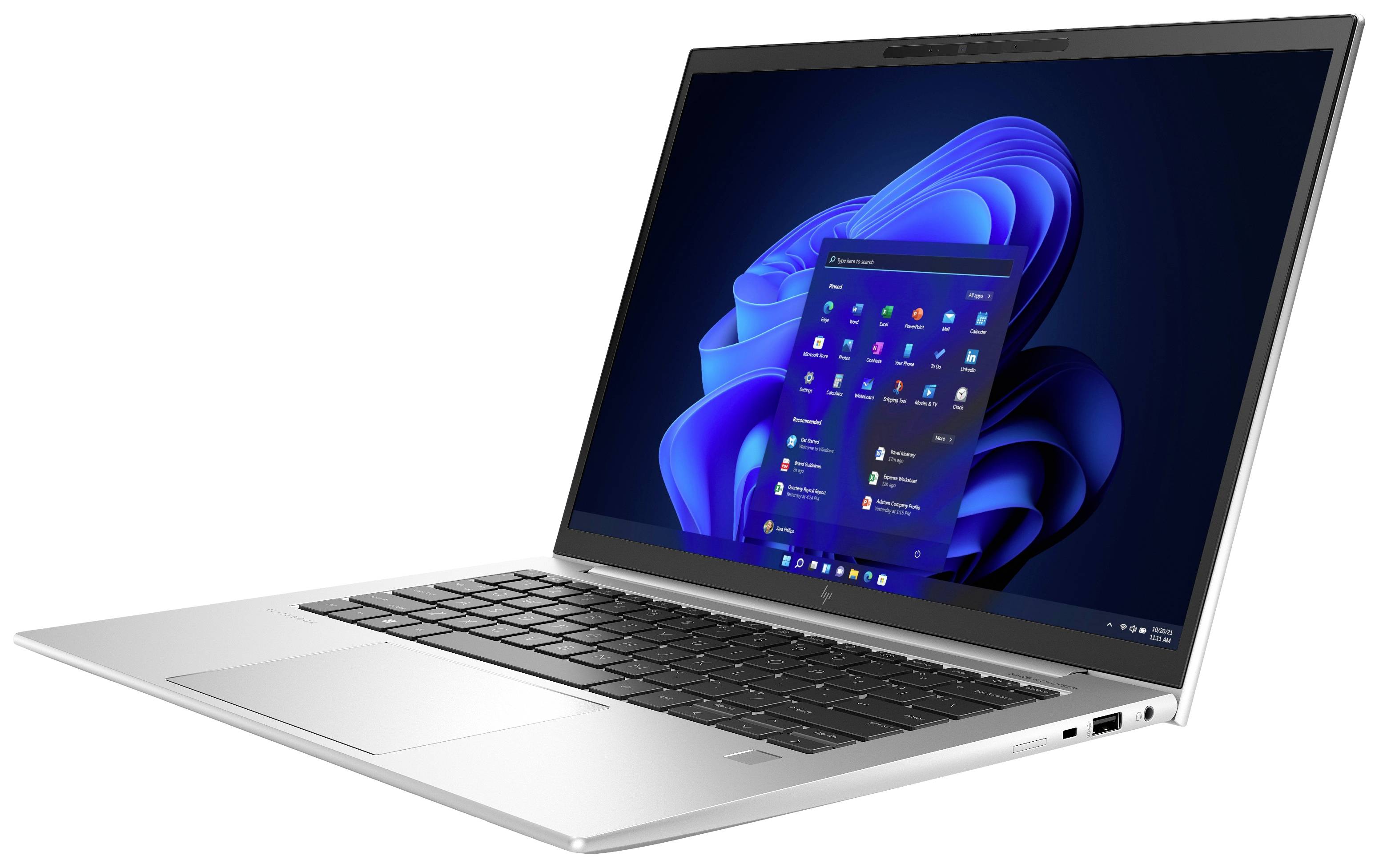 HP Notebook EliteBook 845 G9 35.6 cm (14 Zoll) WUXGA AMD Ryzen 5 Pro 6650U 16 GB RAM 512 GB SSD Deutsch, QWERTZ Silber 9M438AT#ABD