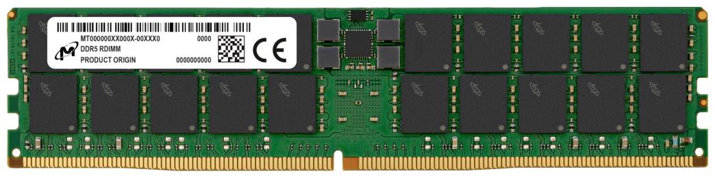 Crucial MTC40F2046S1RC56BR PC-Arbeitsspeicher Modul DDR5 64 GB 1 x 64 GB ECC 5600 MHz 288pin DIMM CL40 MTC40F2046S1RC56BR