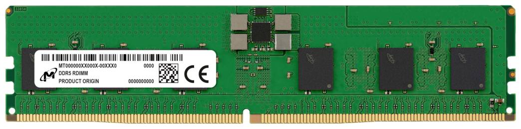 Crucial MTC20F2085S1RC56BD1R PC-Arbeitsspeicher Modul DDR5 32 GB 1 x 32 GB ECC 5600 MHz 288pin DIMM CL46 MTC20F2085S1RC56BD1R
