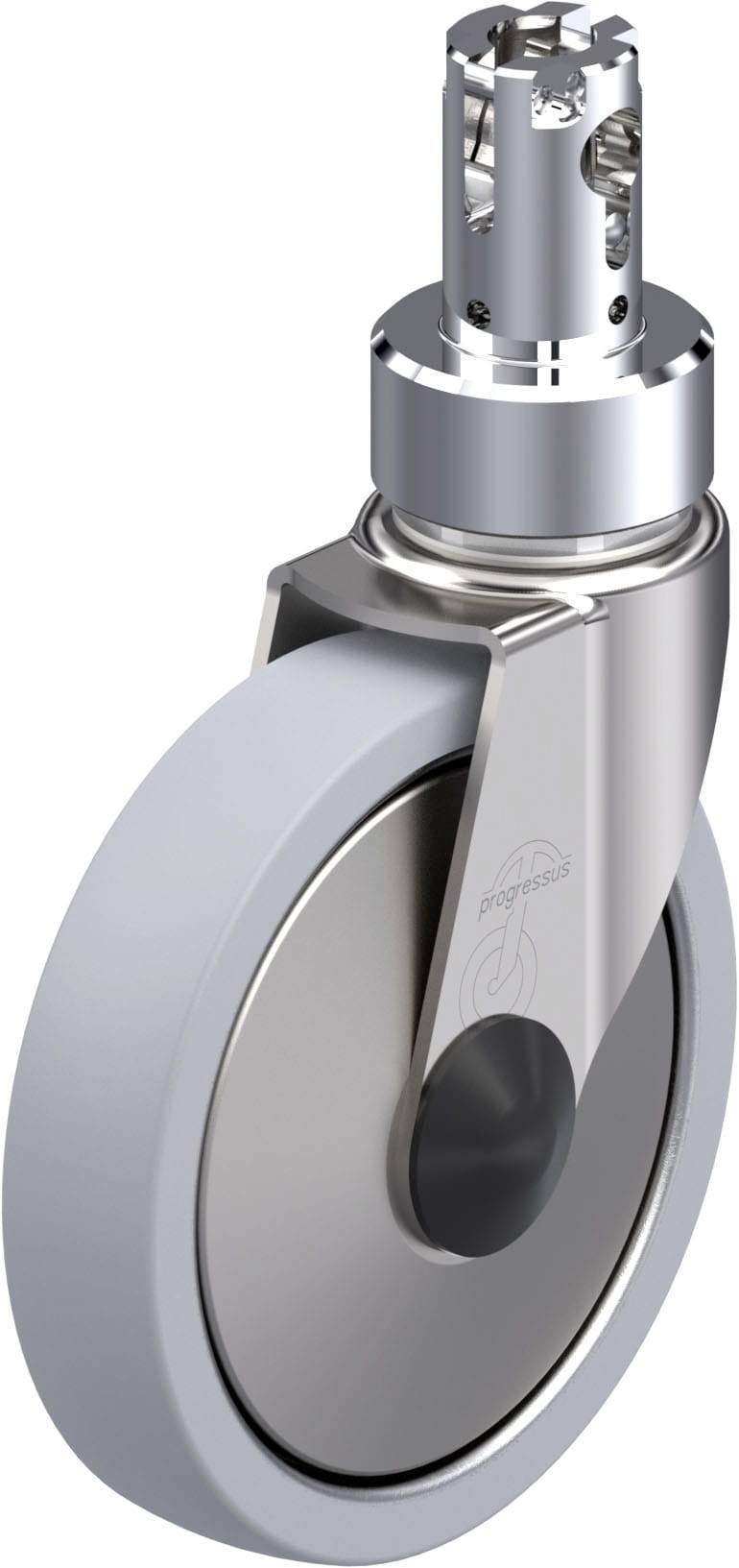 Blickle 900053 LPZ-ALEV 151XK-CS11RI2-SG-FA Krankenbettenrolle Rad-Durchmesser: 151mm Tragfähigkeit (max.): 200kg 1St.