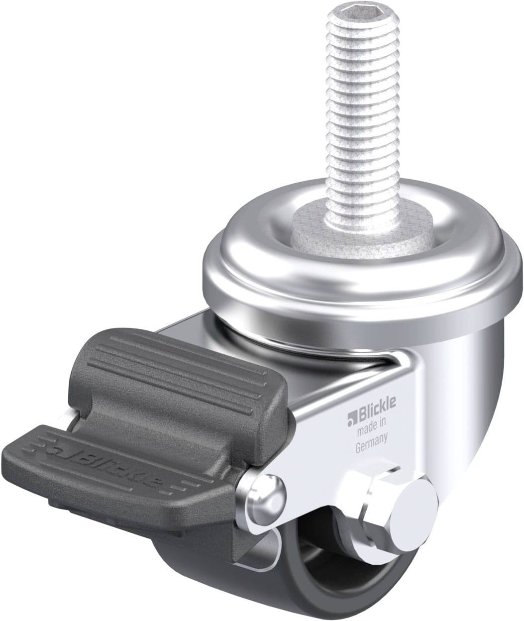 Blickle 935477 LRA-POA 35G-RA-GS10 Apparate-Lenkrolle Rad-Durchmesser: 35mm Tragfähigkeit (max.): 75kg 1St.