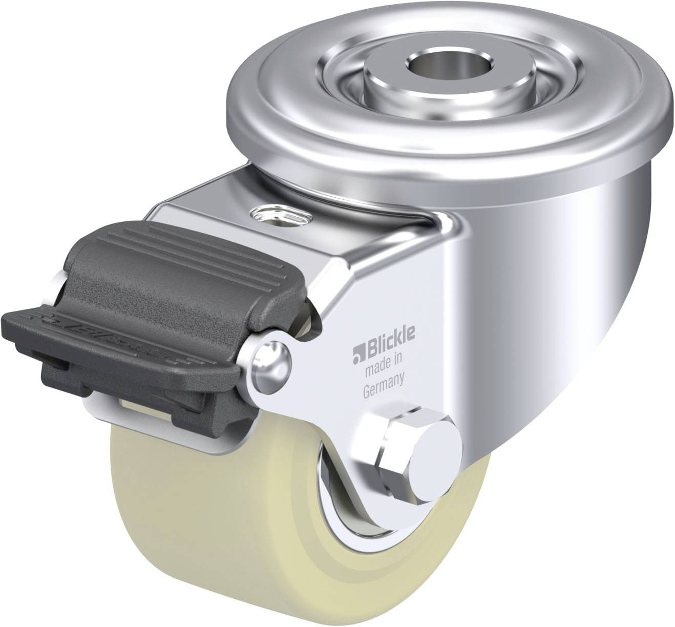 Blickle 937229 LR-GSPO 60K-RA Stahlblech-Kompakt-Lenkrolle Rad-Durchmesser: 60mm Tragfähigkeit (max.): 250kg 1St.