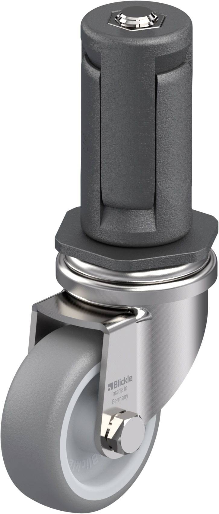 Blickle 845630 LRXA-TPA 50G-EXR04 Edelstahl-Apparate-Lenkrolle Rad-Durchmesser: 50mm Tragfähigkeit (max.): 50kg 1St.