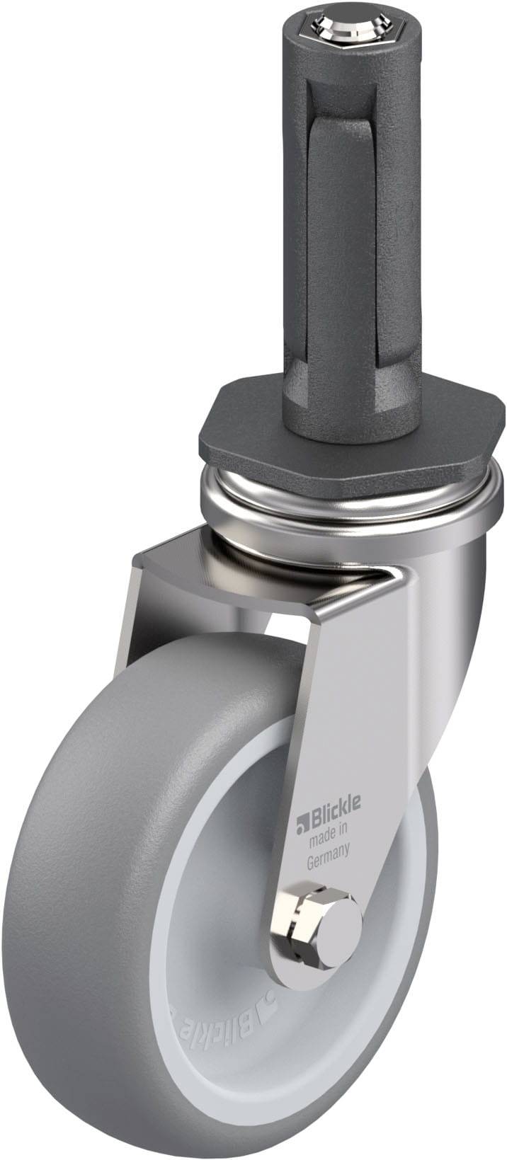 Blickle 849571 LRXA-TPA 75G-EXR02 Edelstahl-Apparate-Lenkrolle Rad-Durchmesser: 75mm Tragfähigkeit (max.): 75kg 1St.