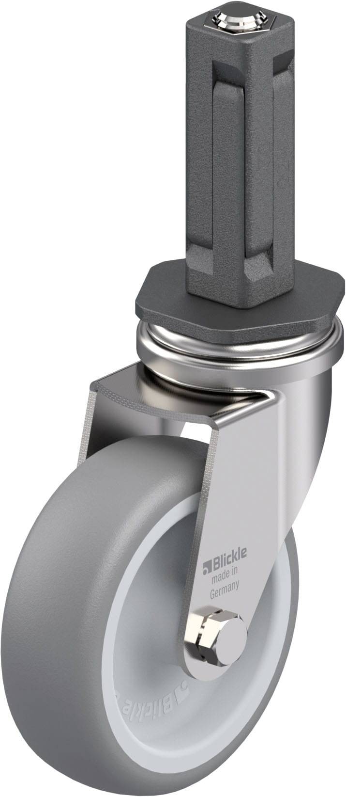 Blickle 849575 LRXA-TPA 75G-EXV02 Edelstahl-Apparate-Lenkrolle Rad-Durchmesser: 75mm Tragfähigkeit (max.): 75kg 1St.