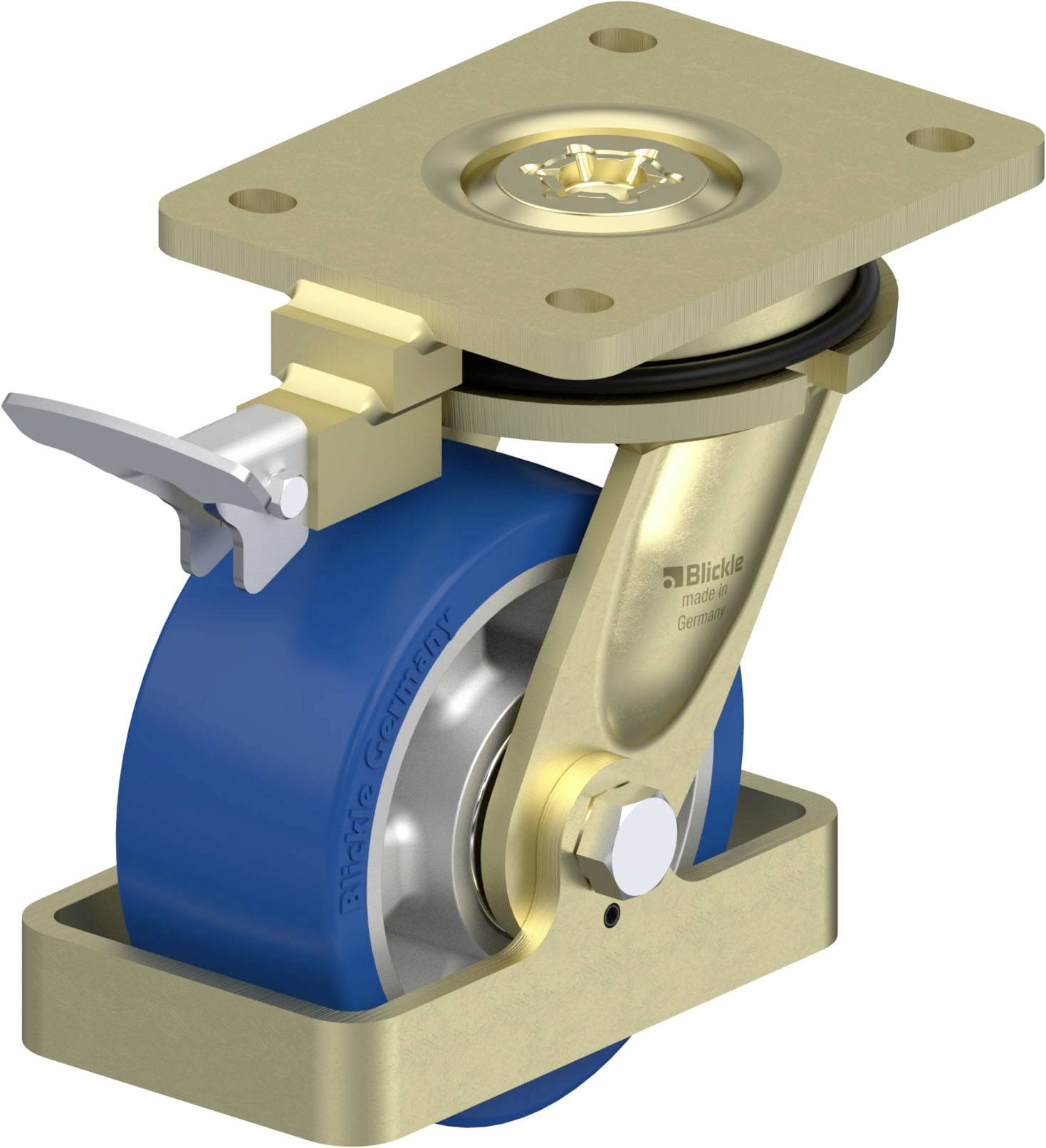 Blickle 939309 LS-ALBS 127K-RI4-FS Lenkrolle Rad-Durchmesser: 125mm Tragfähigkeit (max.): 450kg 1St.