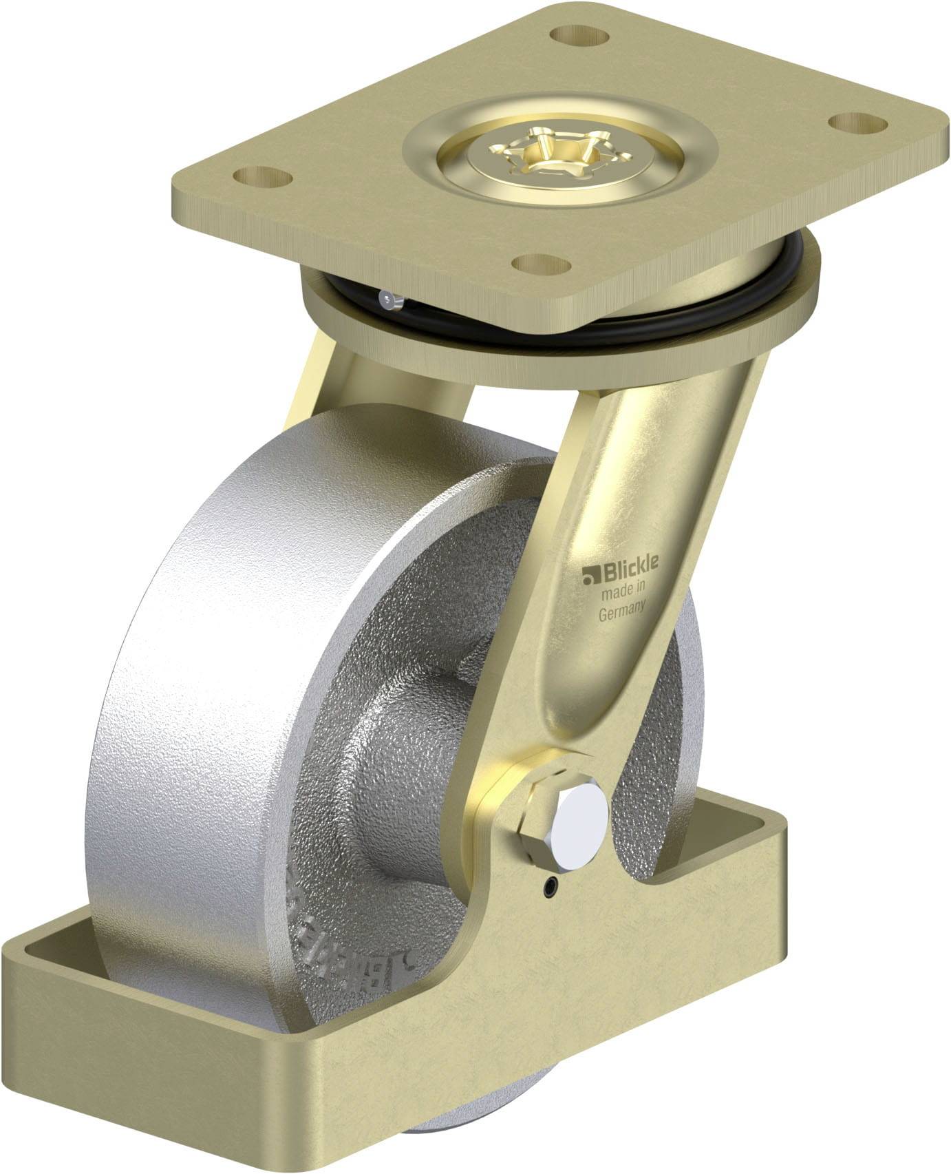 Blickle 940318 LS-G 150G-FS Schwerlast-Lenkrolle Rad-Durchmesser: 150mm Tragfähigkeit (max.): 900kg 1St.