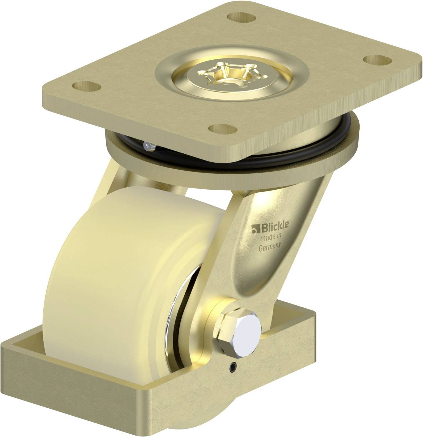 Blickle 885194 LS-GSPO 101K-FS Schwerlast-Lenkrolle Rad-Durchmesser: 100mm Tragfähigkeit (max.): 1500kg 1St.