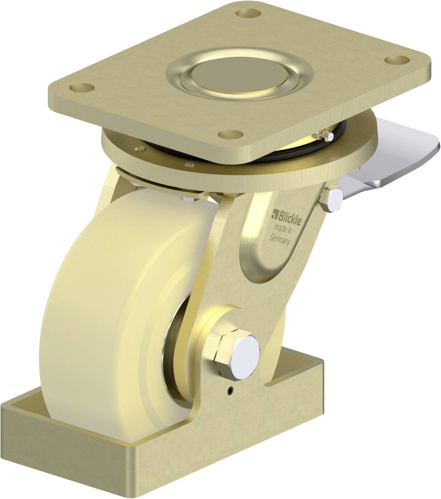 Blickle 884930 LS-GSPO 150K-35-ST-FS Schwerlast-Lenkrolle Rad-Durchmesser: 150mm Tragfähigkeit (max.): 2500kg 1St.