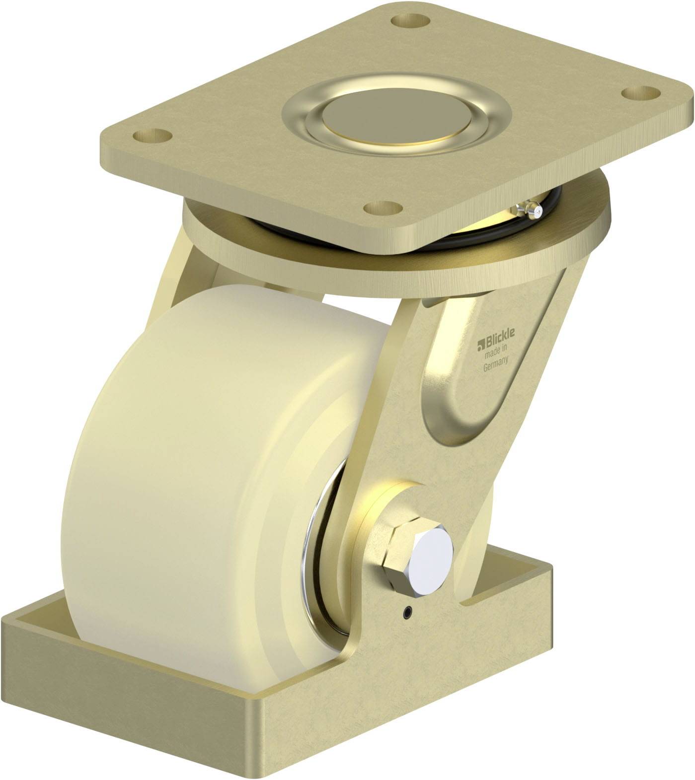 Blickle 871863 LS-GSPO 152K-35-FS Schwerlast-Lenkrolle Rad-Durchmesser: 150mm Tragfähigkeit (max.): 3000kg 1St.