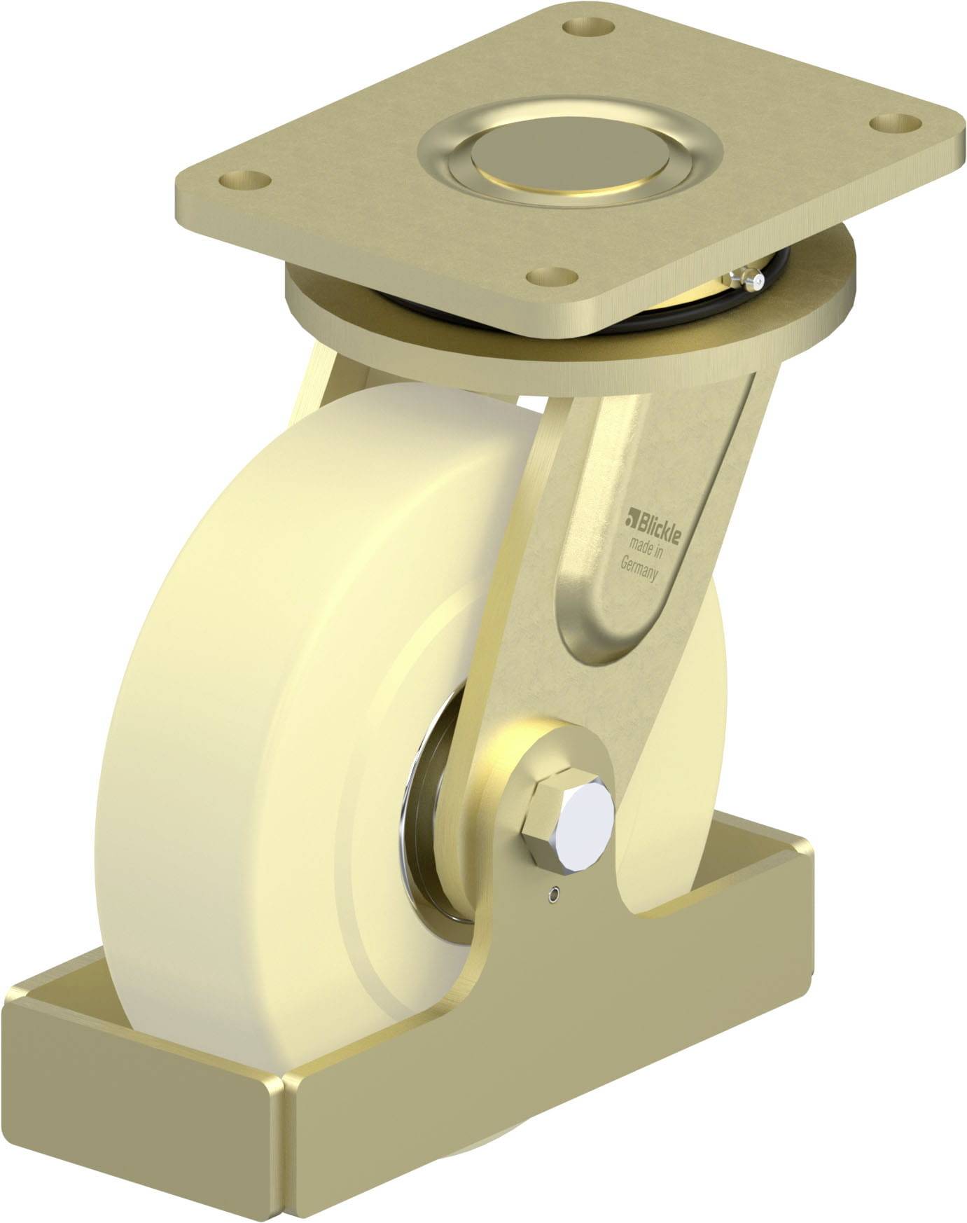 Blickle 854256 LS-GSPO 200K-35-FS Schwerlast-Lenkrolle Rad-Durchmesser: 200mm Tragfähigkeit (max.): 3000kg 1St.