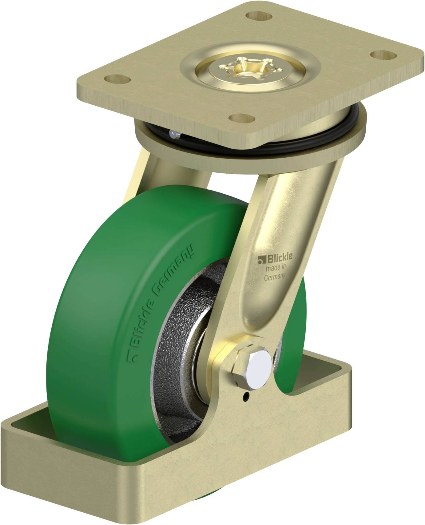 Blickle 939268 LS-GST 150K-FS Schwerlast-Lenkrolle Rad-Durchmesser: 150mm Tragfähigkeit (max.): 570kg 1St.