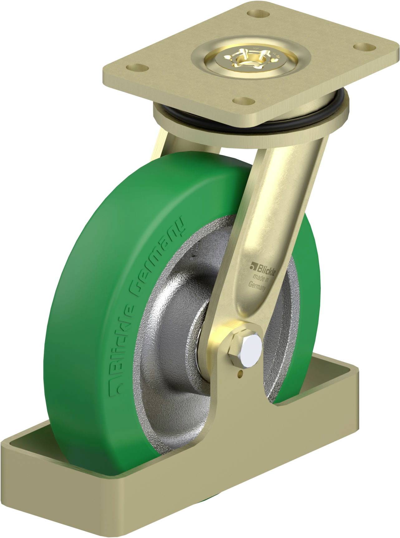 Blickle 882615 LS-GST 200K-FS Schwerlast-Lenkrolle Rad-Durchmesser: 200mm Tragfähigkeit (max.): 800kg 1St.