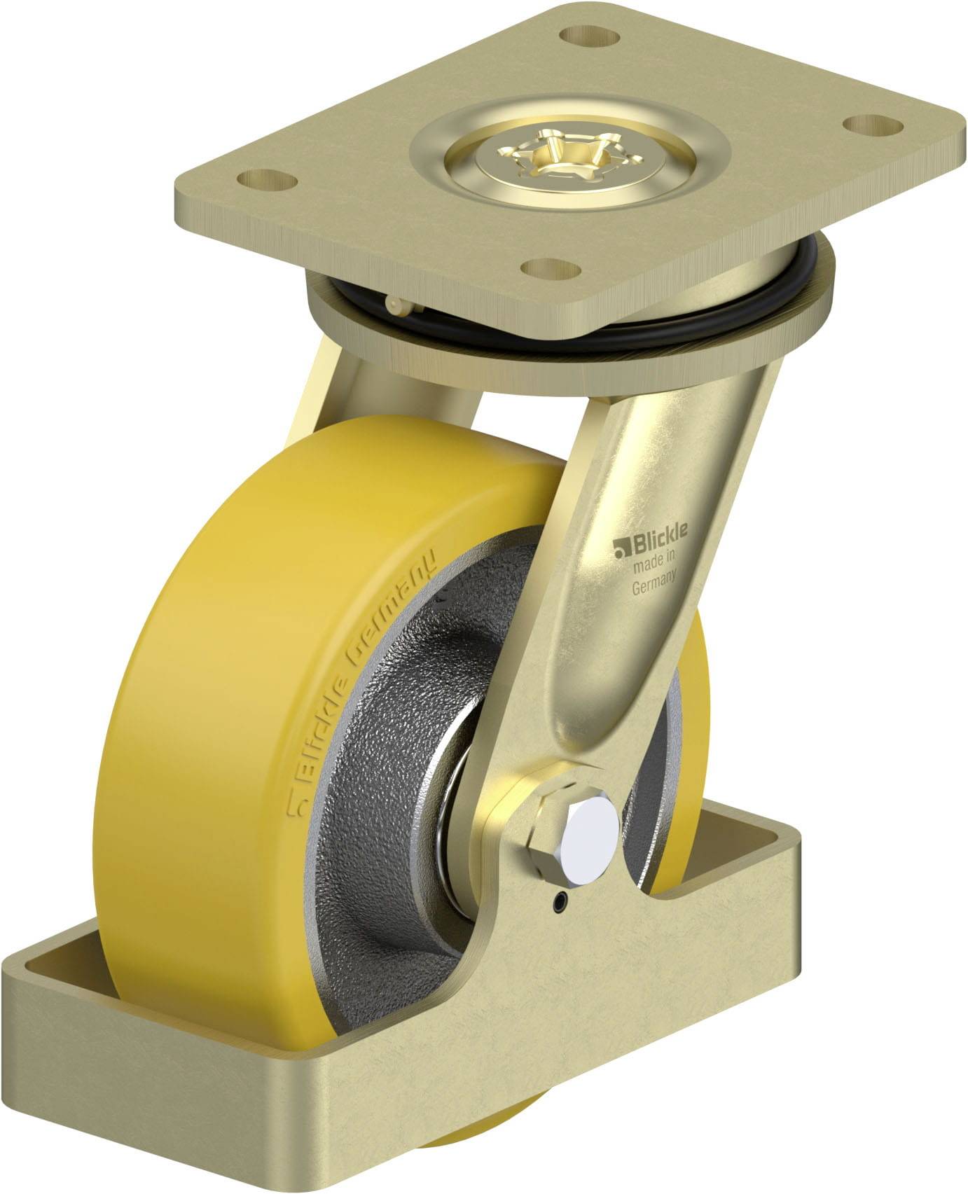 Blickle 899817 LS-GTH 150K-FS Schwerlast-Lenkrolle Rad-Durchmesser: 150mm Tragfähigkeit (max.): 800kg 1St.