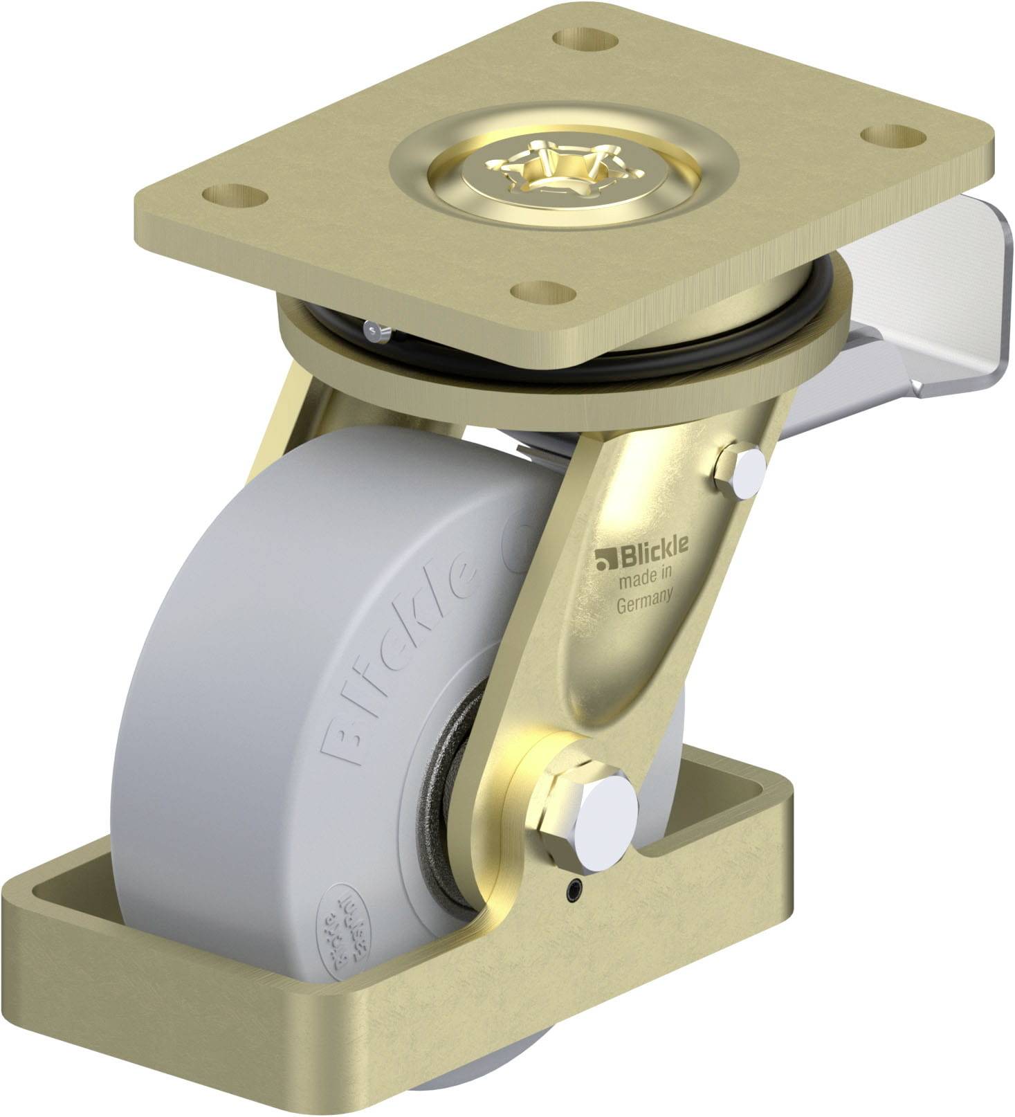 Blickle 938722 LS-SE 125K-ST-SG-FS Schwerlast-Lenkrolle Rad-Durchmesser: 125mm Tragfähigkeit (max.): 320kg 1St.