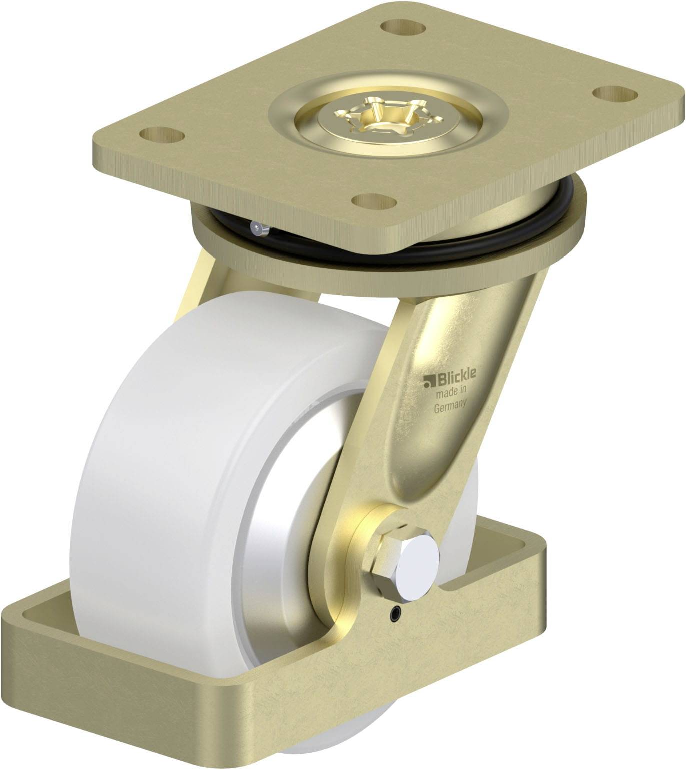 Blickle 940195 LS-SPO 127G-FA-FS Schwerlast-Lenkrolle Rad-Durchmesser: 125mm Tragfähigkeit (max.): 750kg 1St.