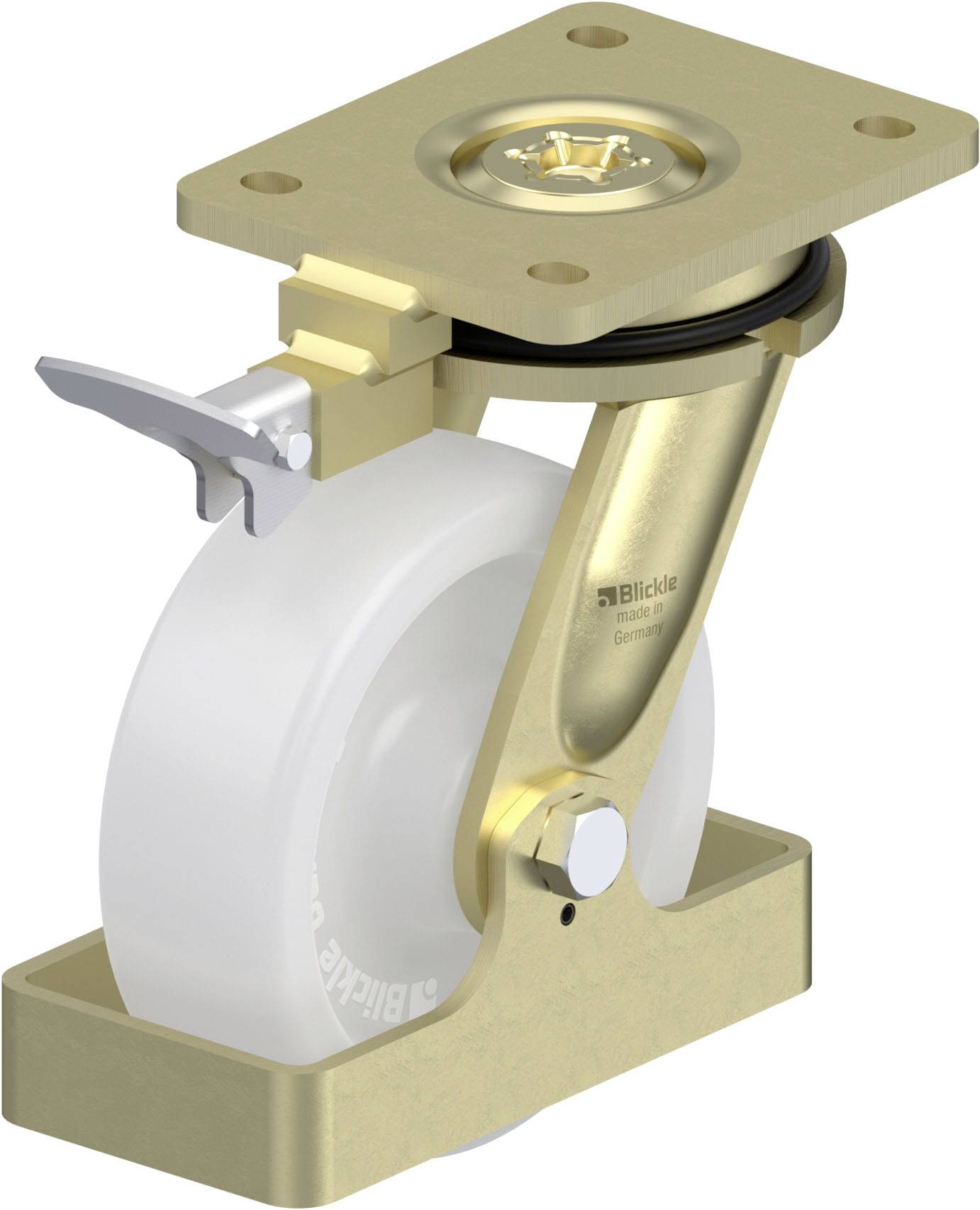 Blickle 940211 LS-SPO 150G-RI4-FS Schwerlast-Lenkrolle Rad-Durchmesser: 150mm Tragfähigkeit (max.): 800kg 1St.