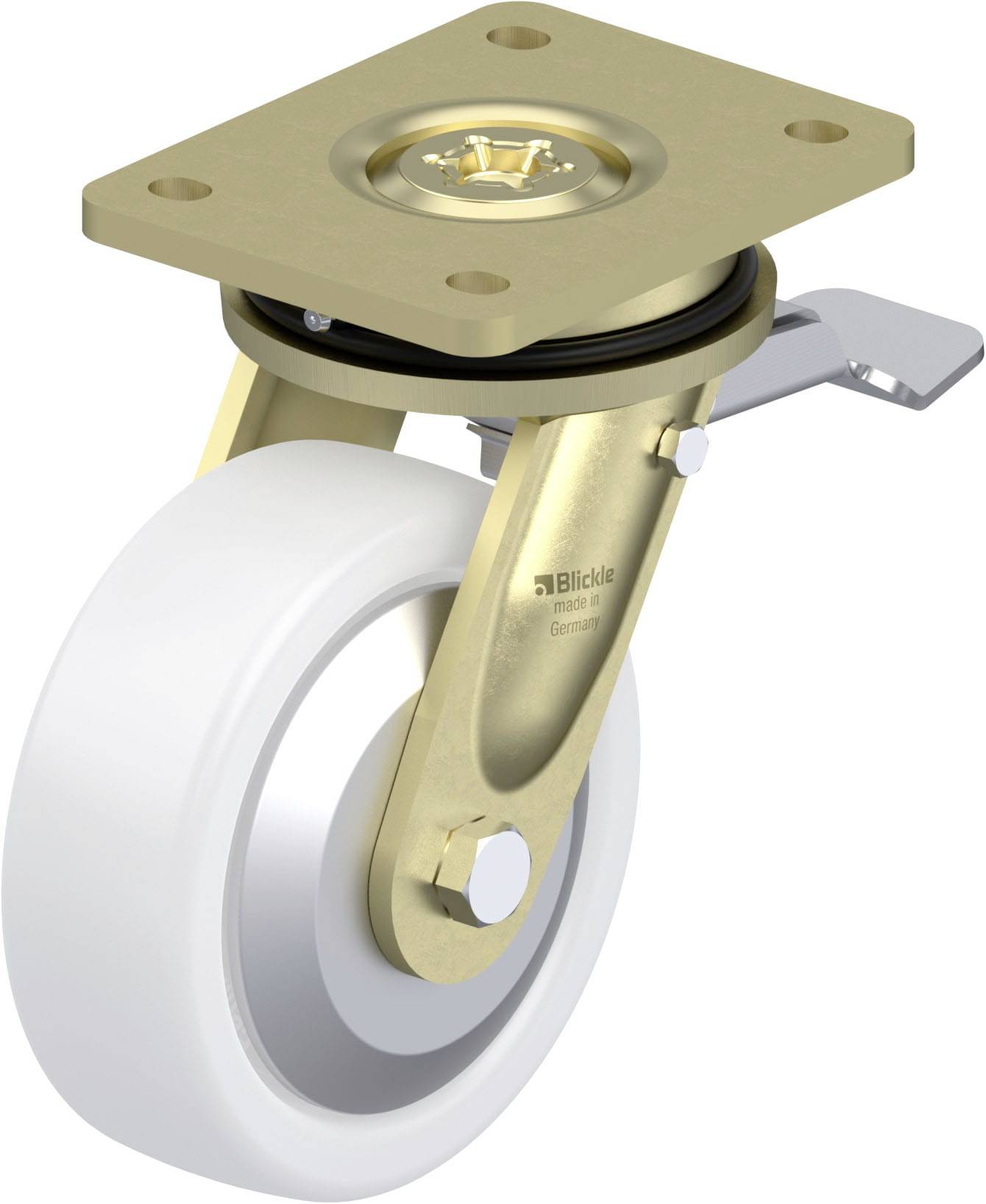 Blickle 751206 LS-SPO 150K-ST-FA Schwerlast-Lenkrolle Rad-Durchmesser: 150mm Tragfähigkeit (max.): 800kg 1St.