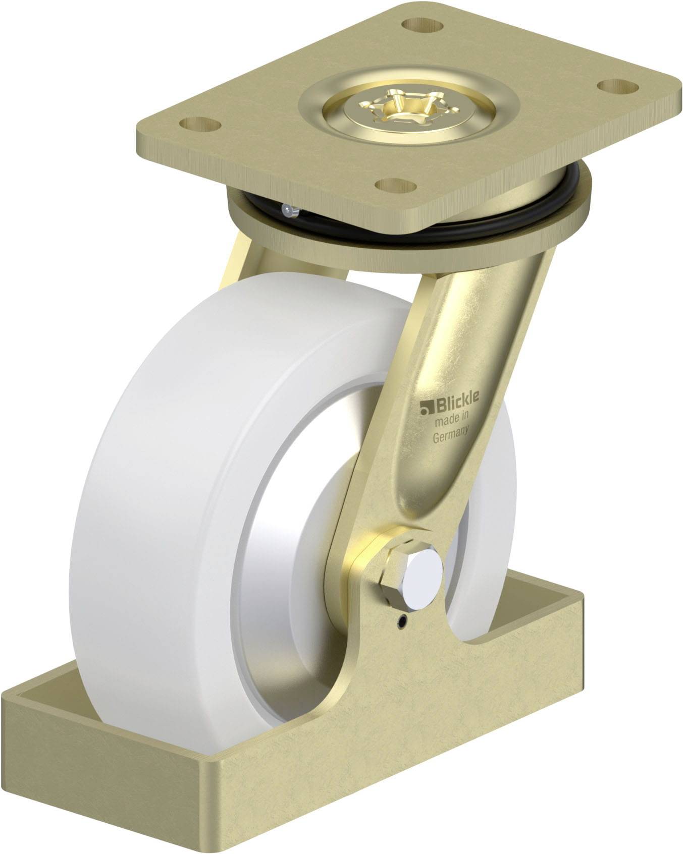 Blickle 940228 LS-SPO 160K-FA-FS Schwerlast-Lenkrolle Rad-Durchmesser: 160mm Tragfähigkeit (max.): 850kg 1St.