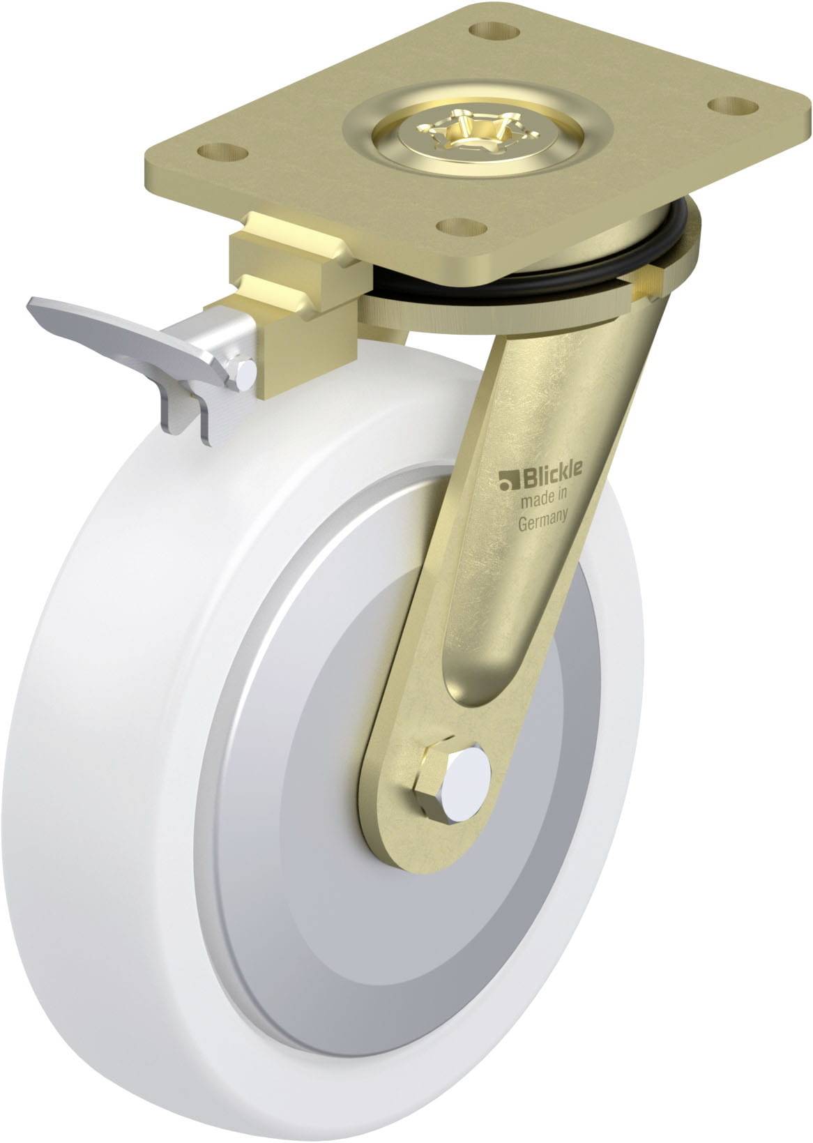 Blickle 853048 LS-SPO 200G-FA-RI4 Schwerlast-Lenkrolle Rad-Durchmesser: 200mm Tragfähigkeit (max.): 1500kg 1St.