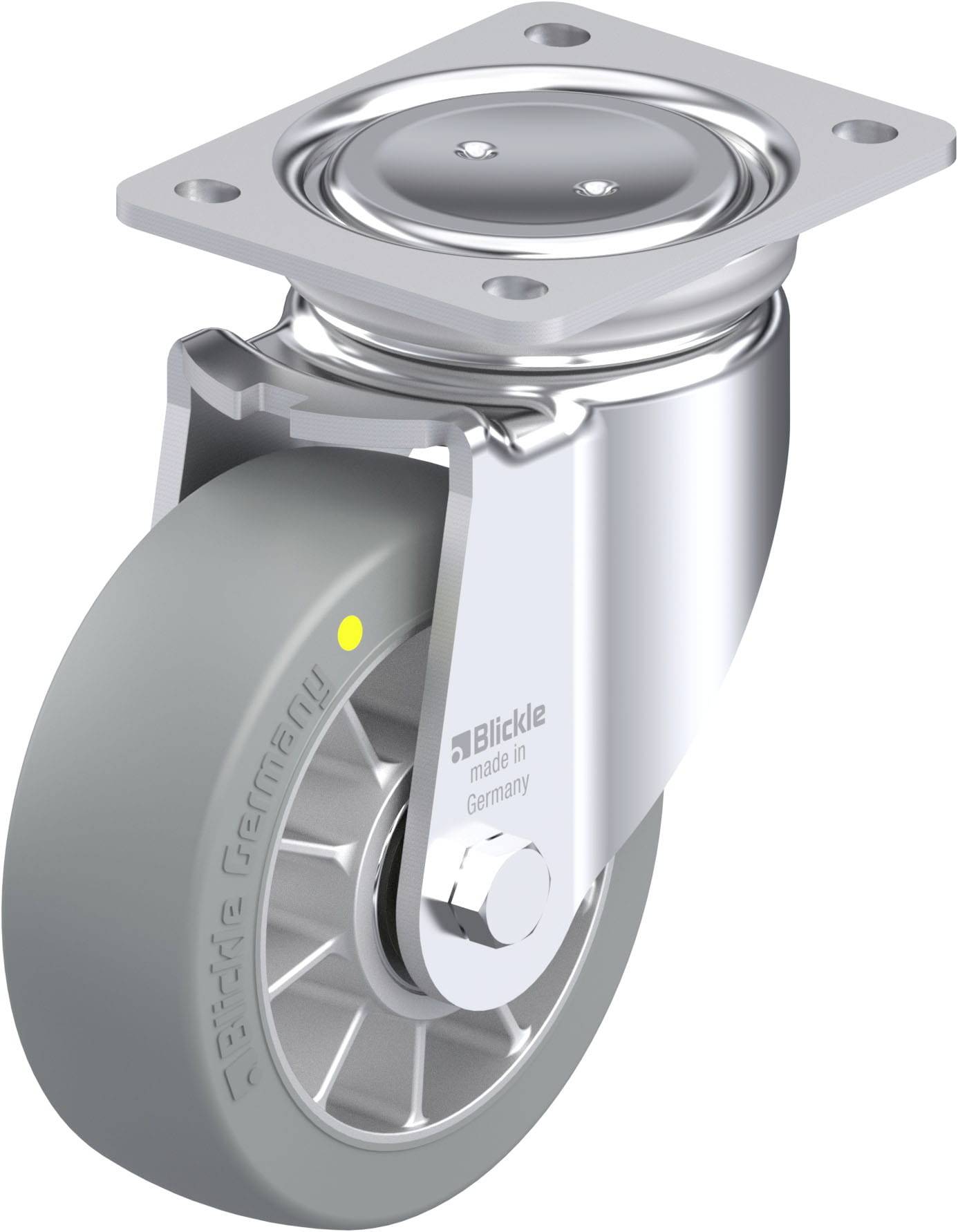 Blickle 936625 LUH-ALTH 152K-AS Stahlblech-Lenkrolle Rad-Durchmesser: 150mm Tragfähigkeit (max.): 900kg 1St.