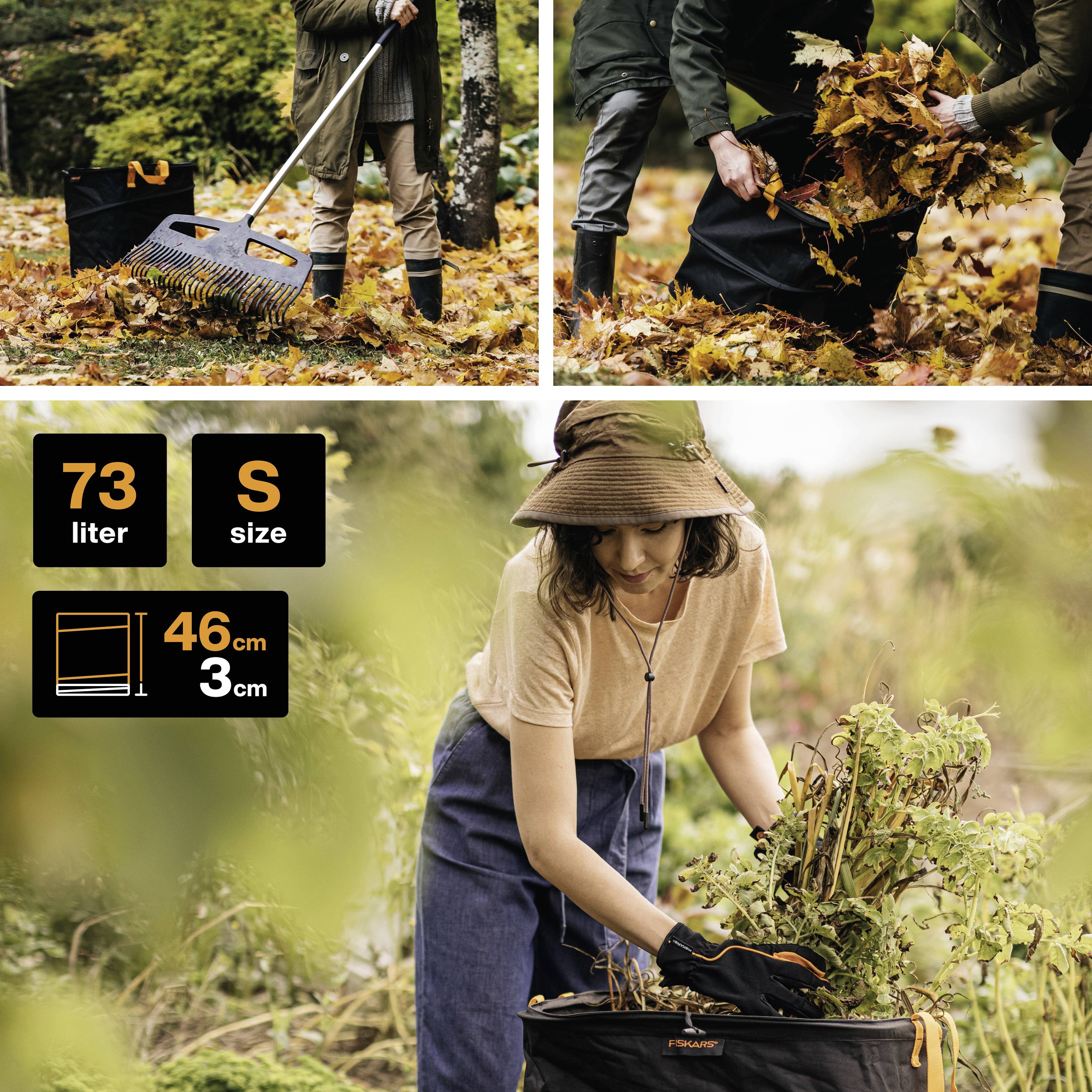 Fiskars 1028371 Gartensack 73l